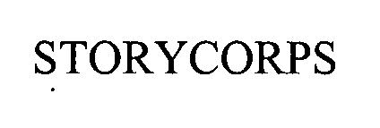 Trademark Logo STORYCORPS
