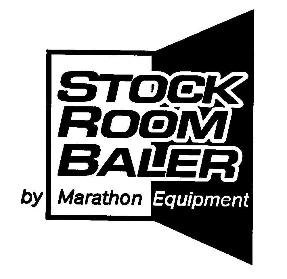  STOCK ROOM BALER BY MARATHON EQUIPMENT