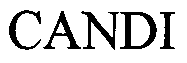 Trademark Logo CANDI