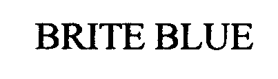 Trademark Logo BRITE BLUE