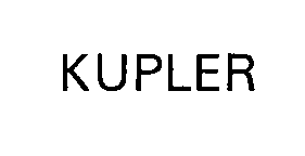 Trademark Logo KUPLER