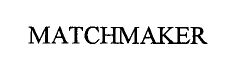 Trademark Logo MATCHMAKER