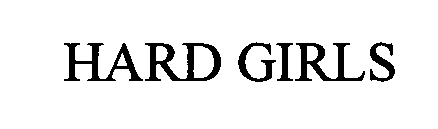 Trademark Logo HARDGIRLS