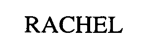 Trademark Logo RACHEL