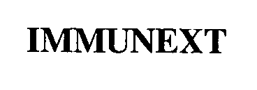 Trademark Logo IMMUNEXT