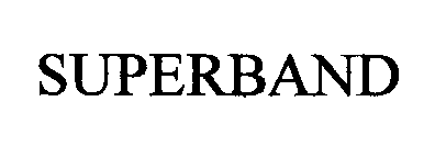Trademark Logo SUPERBAND