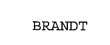 Trademark Logo BRANDT