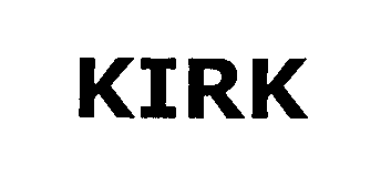 Trademark Logo KIRK