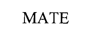 Trademark Logo MATE