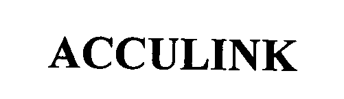 Trademark Logo ACCULINK
