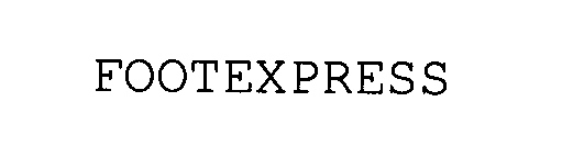 Trademark Logo FOOTEXPRESS