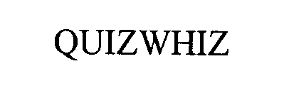 Trademark Logo QUIZWHIZ