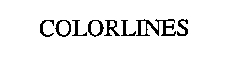 Trademark Logo COLORLINES