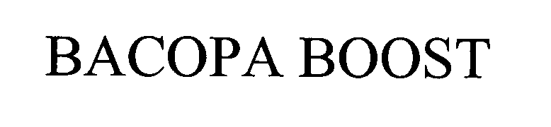 Trademark Logo BACOPA BOOST