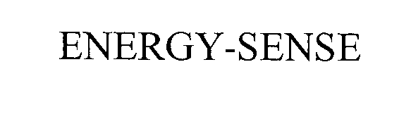 Trademark Logo ENERGY-SENSE