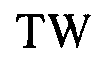 Trademark Logo TW
