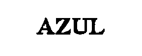 Trademark Logo AZUL