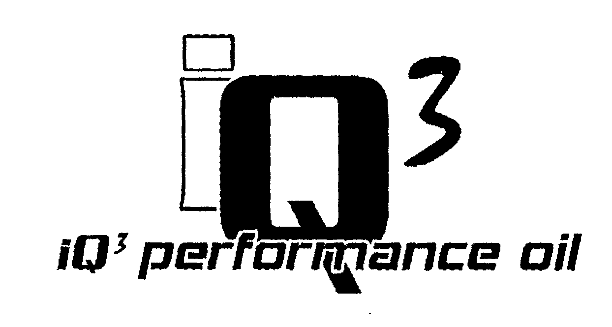  IQ3 IQ3 PERFORMANCE OIL
