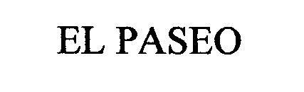Trademark Logo EL PASEO