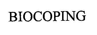 Trademark Logo BIOCOPING