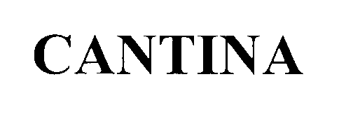 Trademark Logo CANTINA
