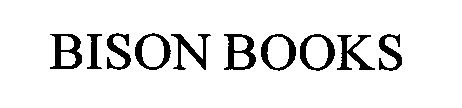 Trademark Logo BISON BOOKS