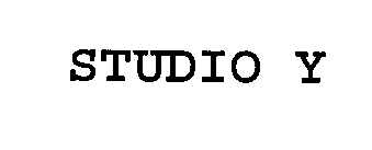 Trademark Logo STUDIO Y