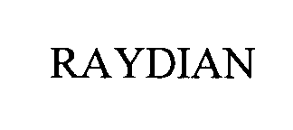 Trademark Logo RAYDIAN