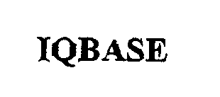 Trademark Logo IQBASE