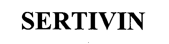 Trademark Logo SERTIVIN