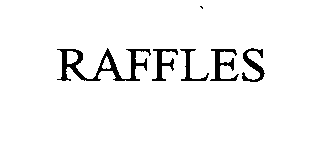 Trademark Logo RAFFLES