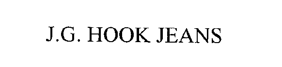  J.G. HOOK JEANS