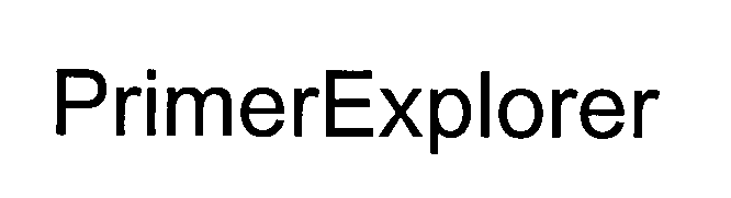 Trademark Logo PRIMEREXPLORER