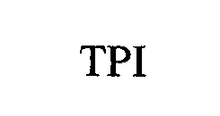 Trademark Logo TPI