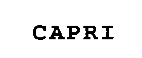 Trademark Logo CAPRI