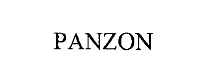 Trademark Logo PANZON