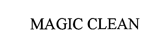 Trademark Logo MAGIC CLEAN