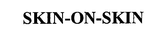 Trademark Logo SKIN-ON-SKIN
