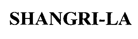 Trademark Logo SHANGRI-LA