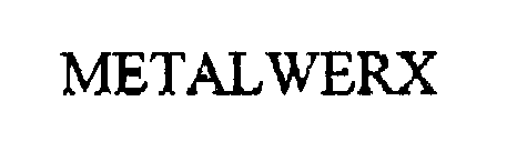 Trademark Logo METALWERX