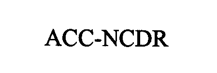 Trademark Logo ACC-NCDR