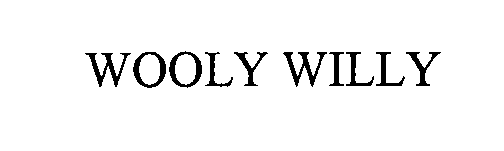 Trademark Logo WOOLY WILLY