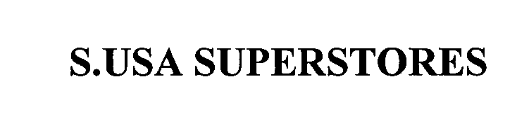 Trademark Logo S.USA SUPERSTORES