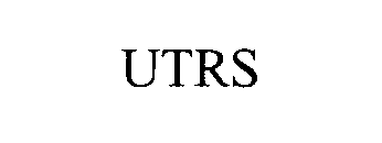 Trademark Logo UTRS
