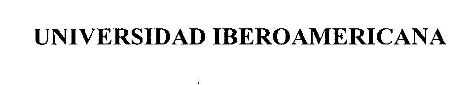 Trademark Logo UNIVERSIDAD IBEROAMERICANA