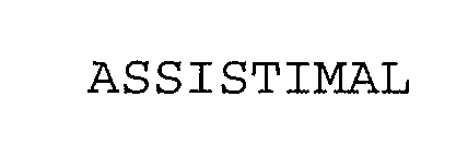 Trademark Logo ASSISTIMAL