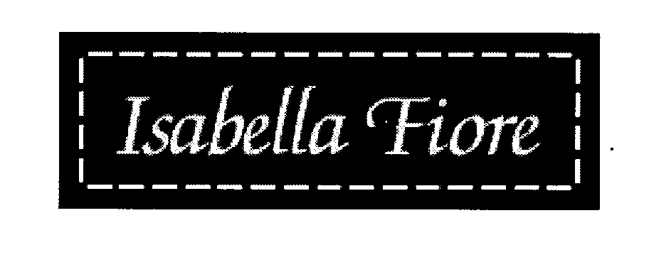 Trademark Logo ISABELLA FIORE