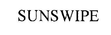 Trademark Logo SUNSWIPE