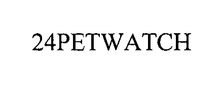 Trademark Logo 24PETWATCH