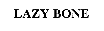 Trademark Logo LAZY BONE